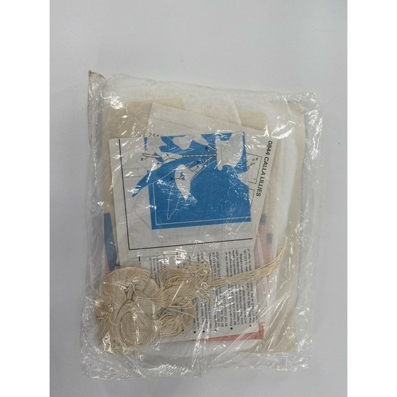 1986 'Calla Lillies' / Home Sweet The Creative Circle Needlecraft Kit No.0844 - Picture 5 of 5